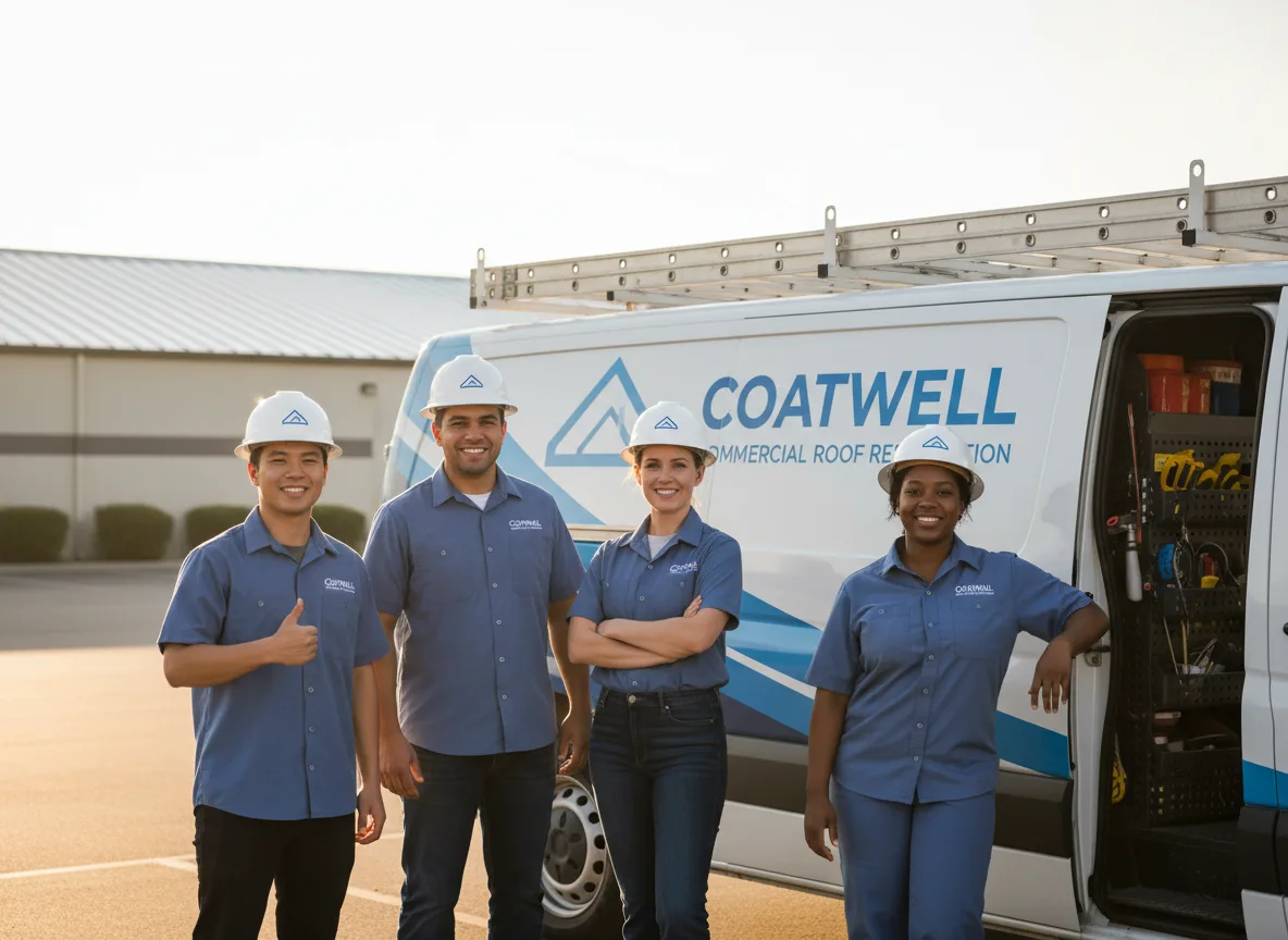 Commercial roof coating company in Clarington, PA